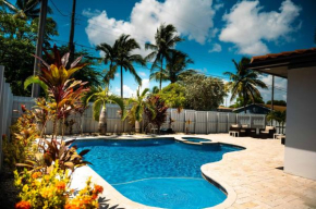 Modern Newly Renovated Boho Beach Home with Heated Pool